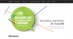 Desktop Screenshot of irf-conference.co.za